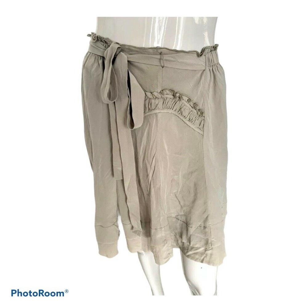 New BCBG MAXAZRIA Silk Work Business Skirt XXS 2